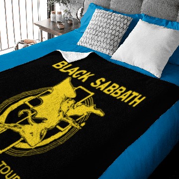 Discover 1980 Black Sabbath Heaven And Hell Tour Baseball Jerseys Baby Blankets