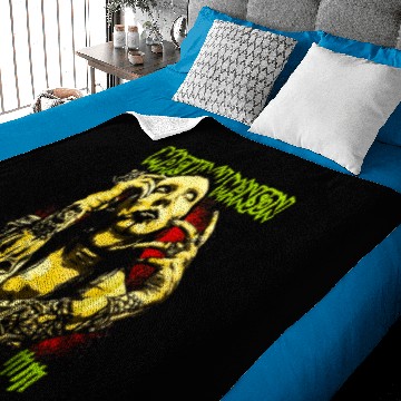 Discover Marilyn Manson Baby Blankets
