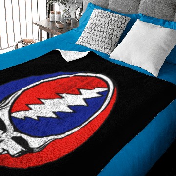Discover Grateful Dead Unisex Zip Baby Blankets: Steal Your Face Classic