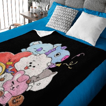 Discover BT21 Hooded Baby Blankets