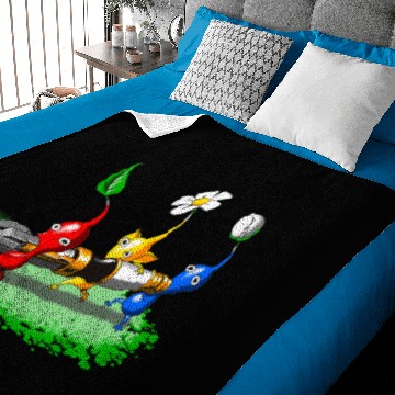 Discover Pikmin Who Baby Blankets