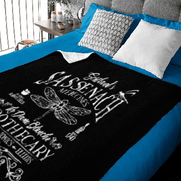 Discover Outlander Apothecary Dragonfly Scottish Gift Baby Blankets