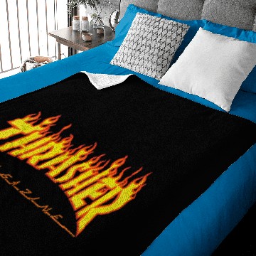 Discover Black and yellow Baby Blankets Thrasher
