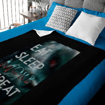 Discover Morbius - Eat Sleep Morb Repeat Baby Blankets