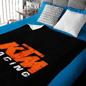 Discover Motorcycle - Ktm Racing - Baby Blankets