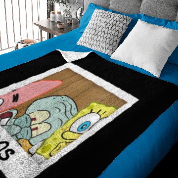 Discover Nic.kel.ode.on Spongebob Squarepants Bros Graphic Baby Blankets