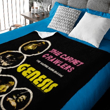 Discover Genesis Rock Band The Carpet Crawlers Baby Blankets