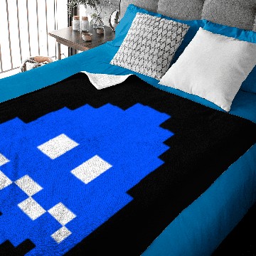 Discover Blue ghost - Pacman - Baby Blankets