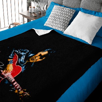 Discover Elvis Presley Guitar Pullover Baby Blankets