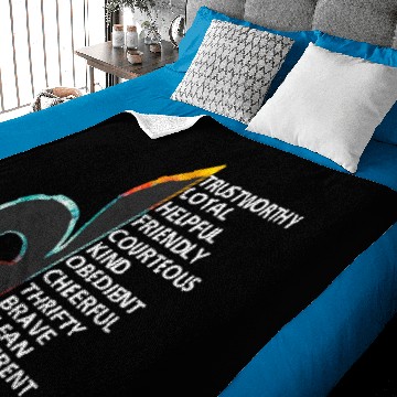 Discover boy scout - pathfinder Baby Blankets