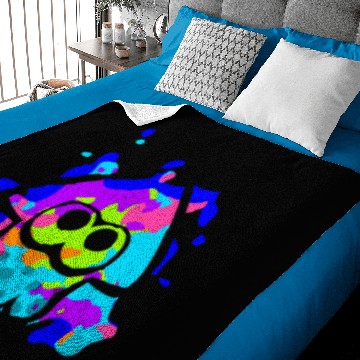 Discover Splatoon Squid Baby Blankets