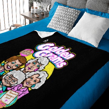 Discover Golden Grams Cereal Baby Blankets