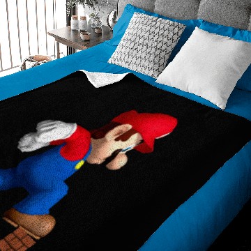 Discover super mario Baby Blankets