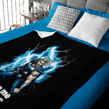 Discover Thor Marvel Superhero Adult Unisex Black Comfort Colors Hawaiians, Marvel Avengers Superhero Hawaiians - Thor Bring Me Thanos Baby Blankets