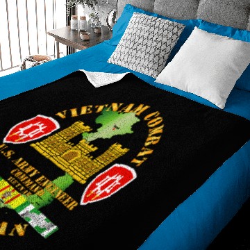 Discover Vietnam Combat Engineer - Engineer Command Vietnam w SVC - Combat - Baby Blankets