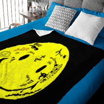 Discover Lil Wayne Tattoo Smiley Baby Blankets