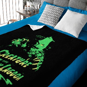 Discover Creature From The Black Lagoon Universal Studios Monsters Baby Blankets