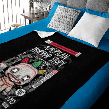 Discover Custom funko pop American Horror Story Baby Blankets