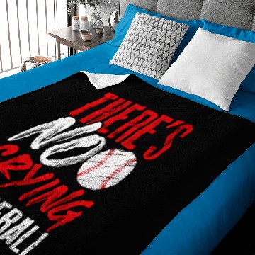 Discover Proud Favorite Player Sport There Is No Crying In Baseball Pullover Baby Blankets
