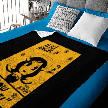 Discover Bendy With Alice Angel Baby Blankets