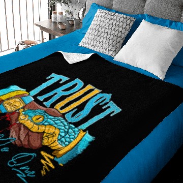 Discover Snake Trust No One Sneaker Baby Blankets Match 2023 Retro Aqua 5s Baby Blankets, Jordan 5 Aqua Baby Blankets