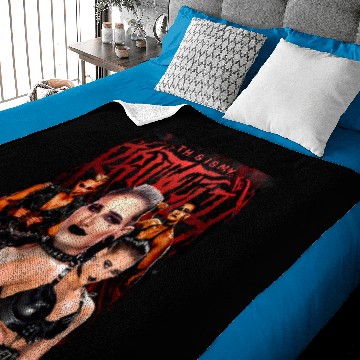 Discover Wrestling Entertainment Rhea Ripley Graphic Baby Blankets