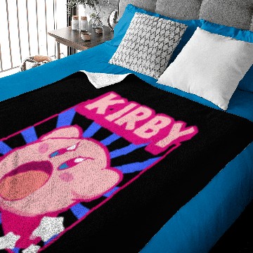 Discover Kirby Retro Baby Blankets