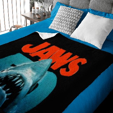 Discover Jaws 50th Anniversary Vintage Baseball Jerseys Baby Blankets
