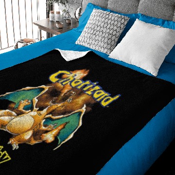 Discover Charizard PKM Gamers Hawaiians Baby Blankets