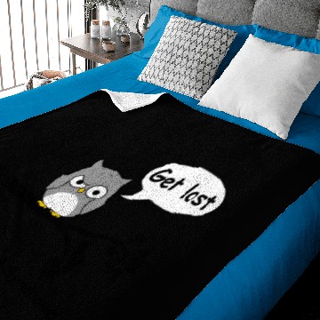 Discover Irritable owl syndrome 3D Baby Blankets