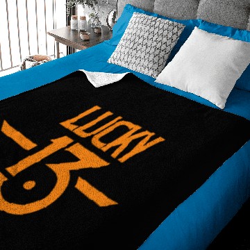 Discover lucky 13 Baby Blankets