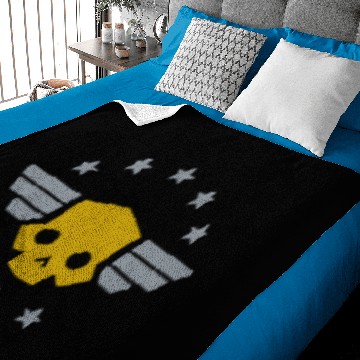 Discover Helldivers Embroided Baby Blankets, Men's classic Baby Blankets, Helldivers