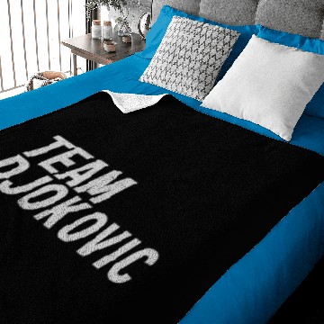 Discover Team Novak Djokovic Baby Blankets