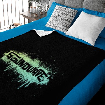Discover Kids Transformers Soundwave Urban Style Graffiti Text Logo Baseball Tees Baby Blankets
