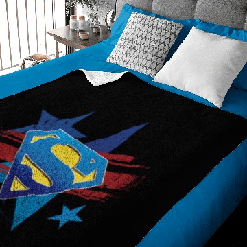 Discover Superman Logo Patriotic Baby Blankets
