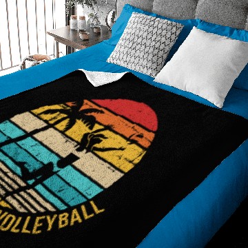 Discover Beach Volleyball Baby Blankets