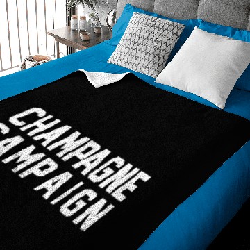 Discover Champagne Campaign Pullover Baby Blankets