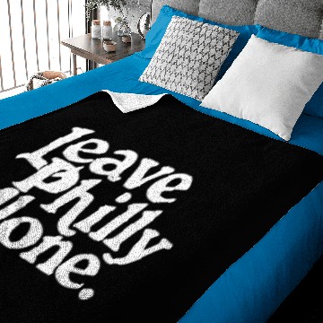 Discover Leave Philly Alone Baby Blankets