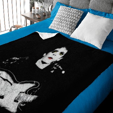 Discover Lou Reed Unisex Baby Blankets: Bleached Photo