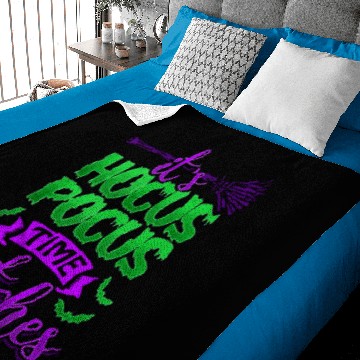 Discover IT'S HOCUS POCUS TIME WITCHES Halloween Baby Blankets