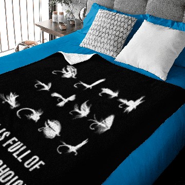 Discover Fly Fishing Pullover Baby Blankets