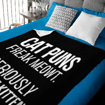 Discover Freak Meowt Cat Owner Baby Blankets