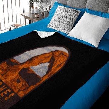 Discover Arches National Park Baseball Tees Baby Blankets
