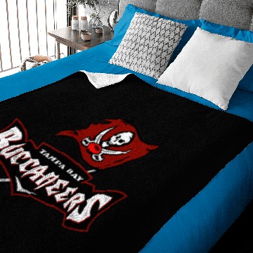 Discover Buccaneers Logo Baby Blankets