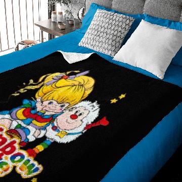 Discover Rainbow Brite Classic Zip Baby Blankets