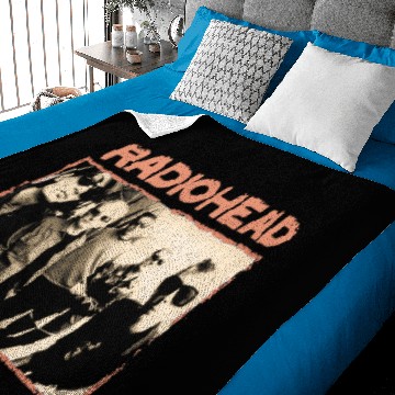 Discover Radiohead Vintage Baby Blankets