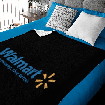 Discover Walmart Logo Funny Baseball Jerseys Baby Blankets