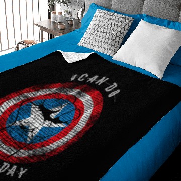 Discover Captain America I can do this all day Baby Blankets