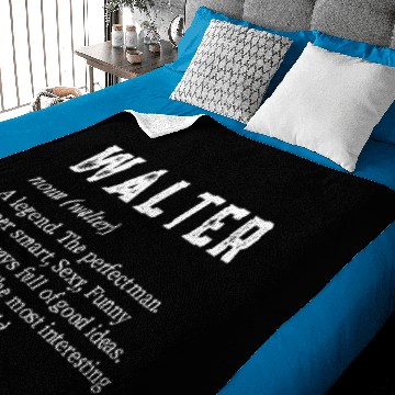 Discover Mens Walter Name Baby Blankets