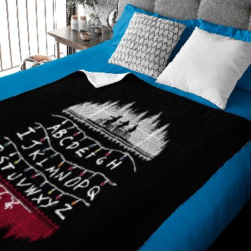 Discover Tag Alphabet Baby Blankets Netflix Stranger Things Alphabet Lights